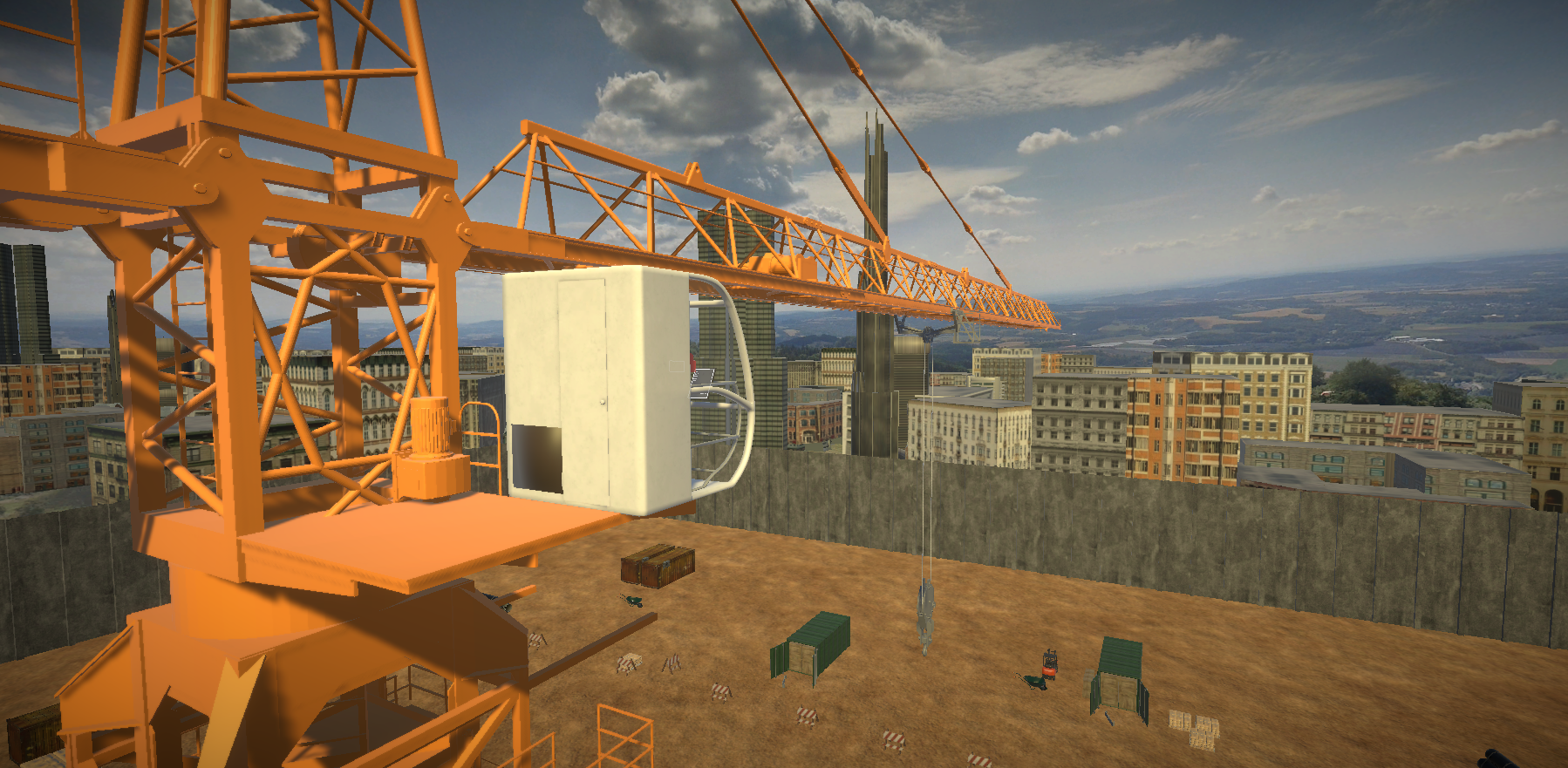 Crane Operator Simulator VR